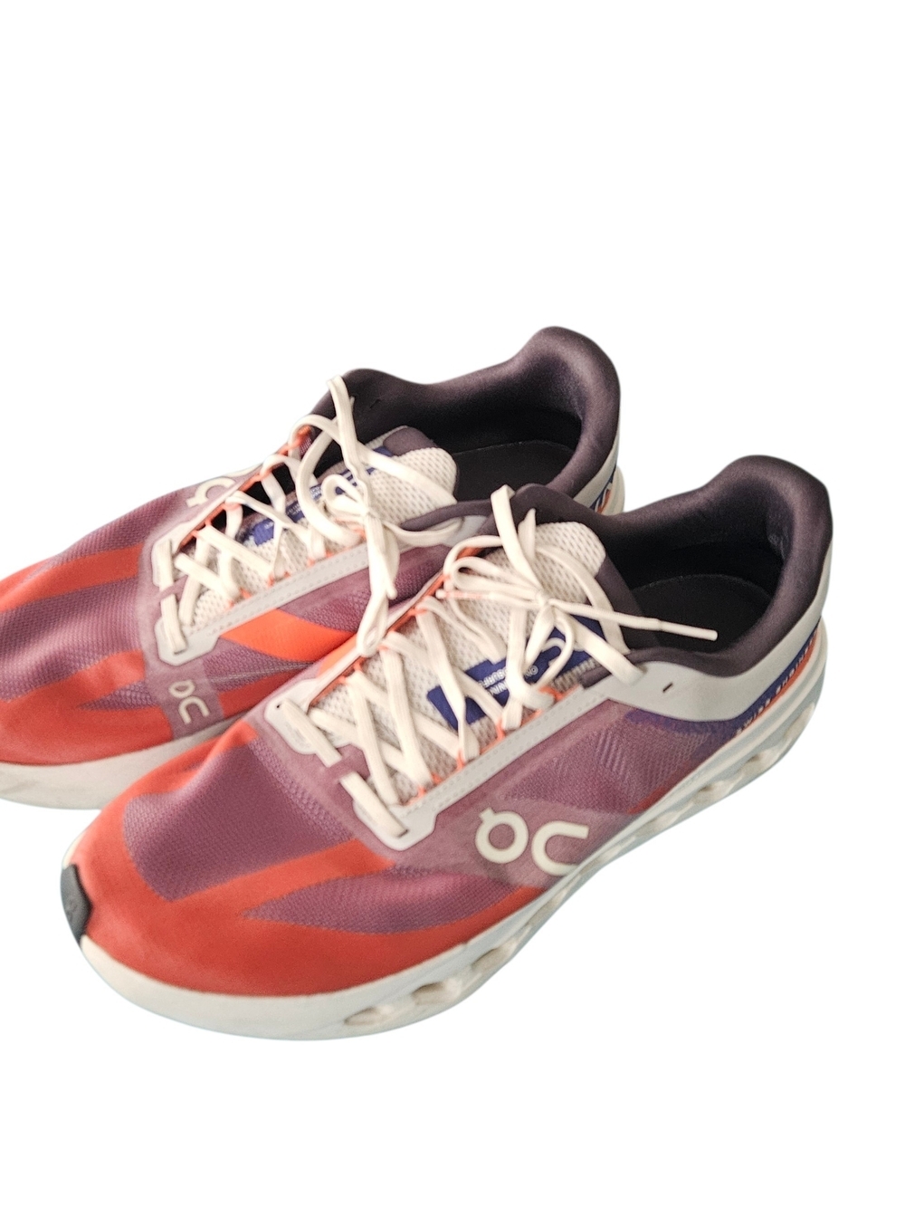 On Running Cloudswift Men's Running Shoes in Coral Plum White Size 13
